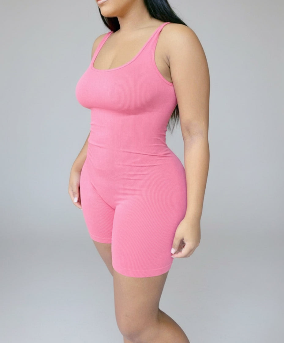 All-Over Fitted Romper