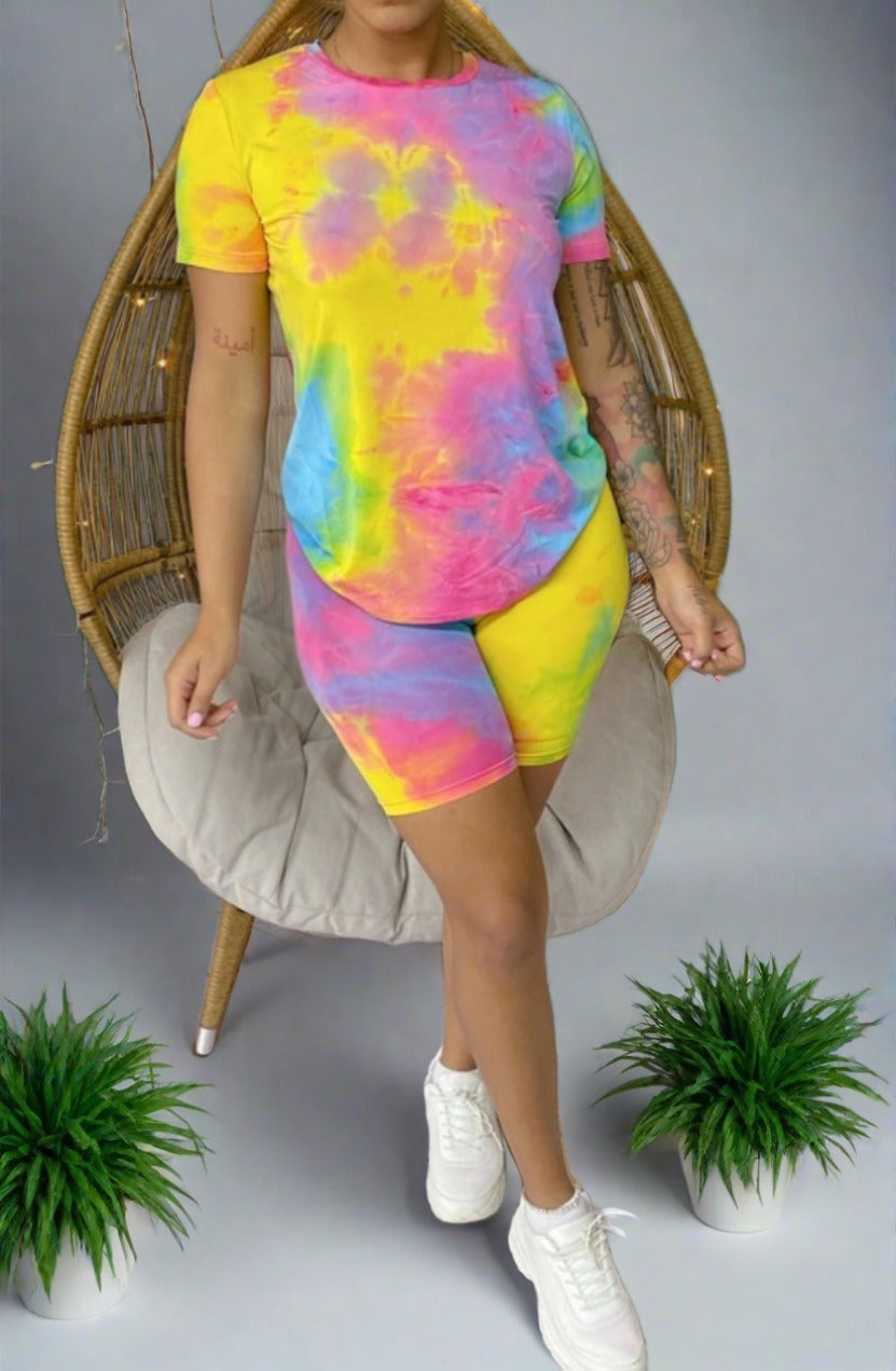 Tie-Dye Short Set