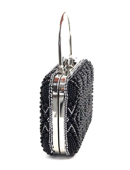 Rhinestone Handheld Clutch