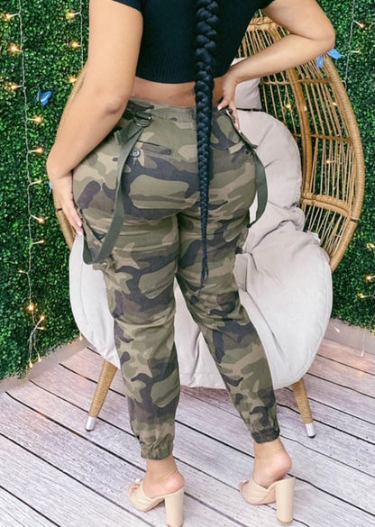 Fitted Camo Pants