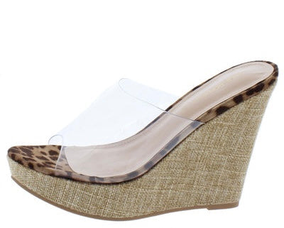 Clear Front Wedges