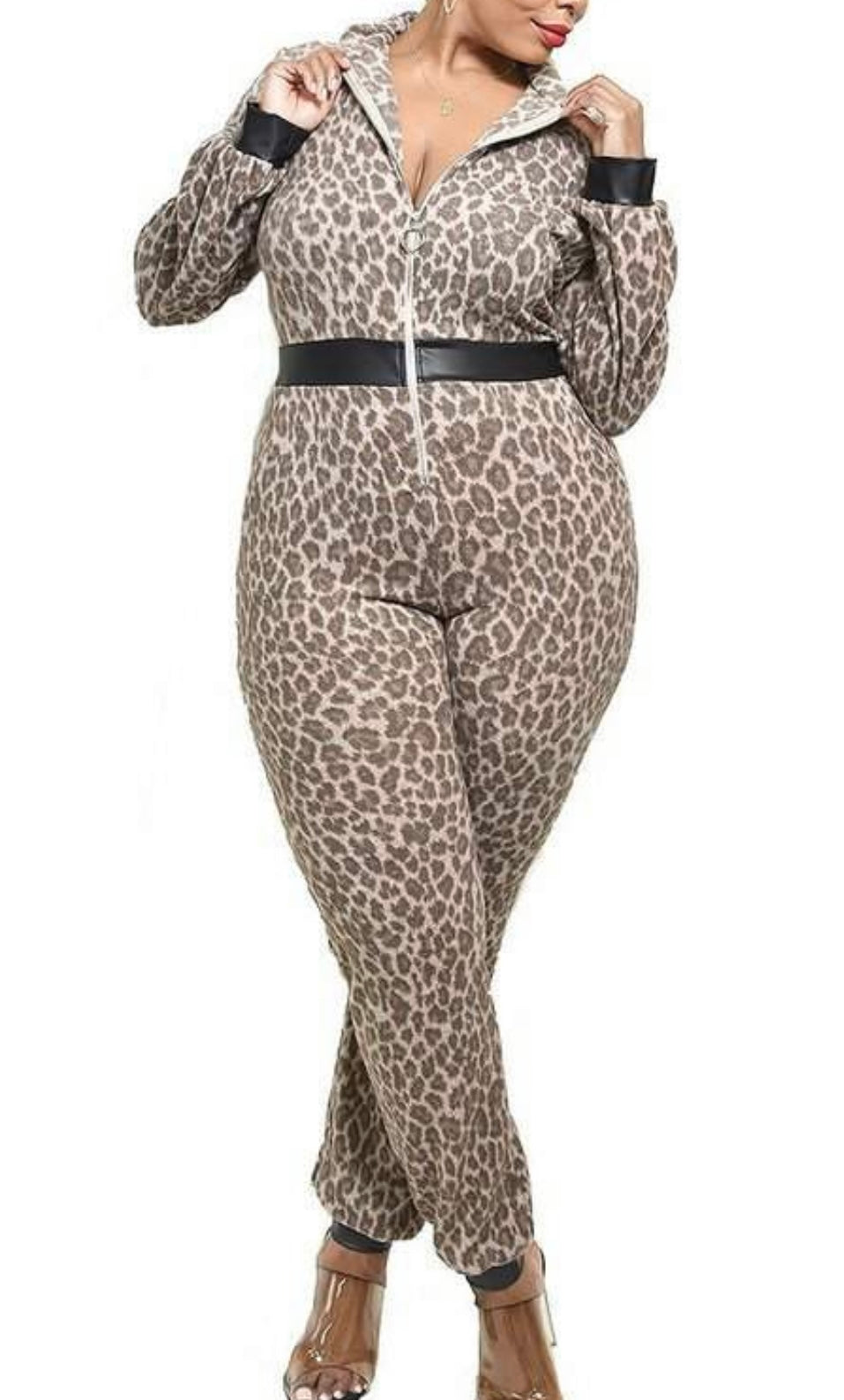 Animal Print Romper (Plus) ONLINE WOMENS CLOTHING BOUTIQUE, WOMENS ONLINE BOUTIQUE NEAR ME